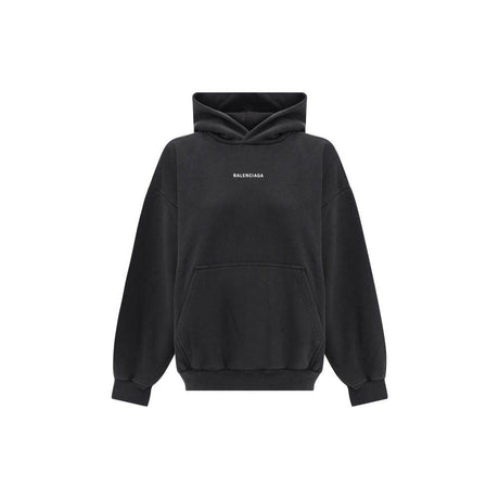 Balenciaga Logoed Hoodie - Hilstor