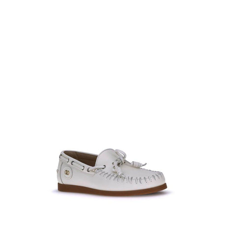 Valentino Garavani Palm Avenue Boat Loafers - Hilstor
