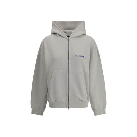 Balenciaga Logoed Hoodie - Hilstor