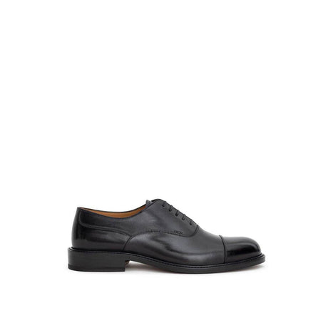 Dior Black Leather Oxfords And Derby - Hilstor