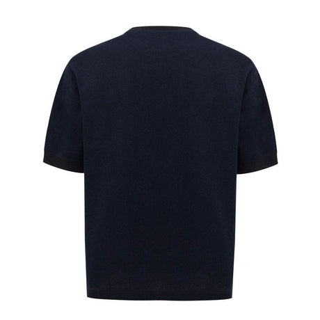 Dunhill Blue Cotton T-Shirt - Hilstor