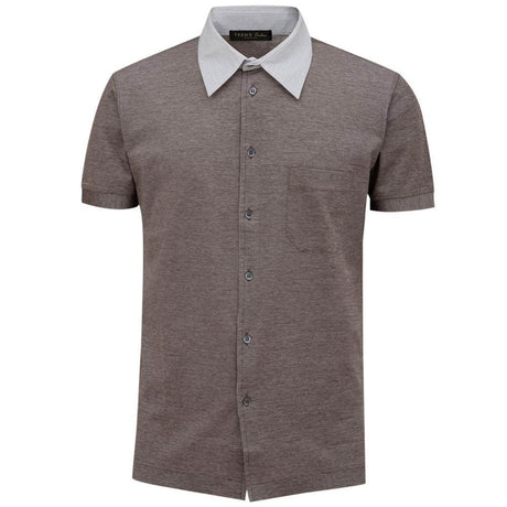 Corneliani Bicolor Cotton Shortsleeve - Hilstor