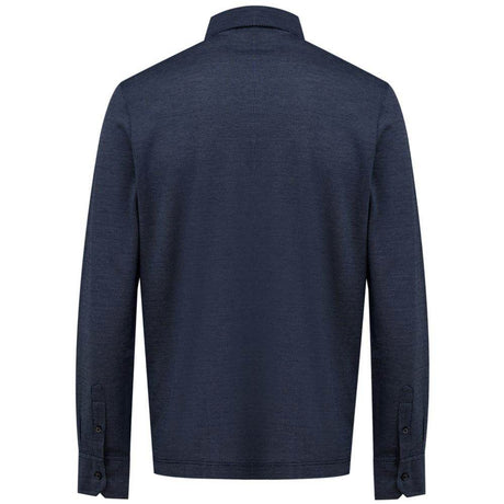 Canali Blue Cotton Shirt - Hilstor