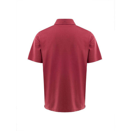 Gran Sasso Red Cotton Polo Shirt - Hilstor