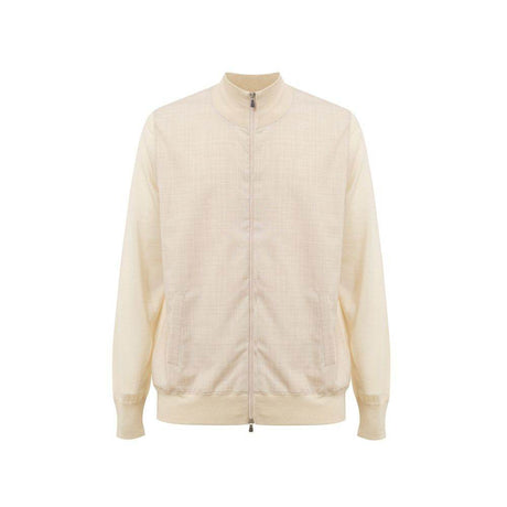 Gran Sasso Beige Wool T-Shirt - Hilstor