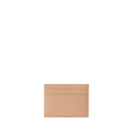 Balenciaga Beige Leather Cardholder - Hilstor