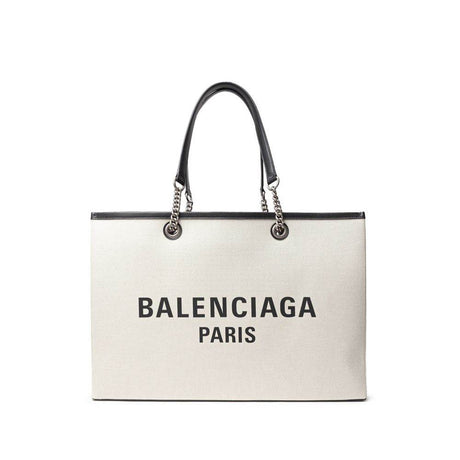 Balenciaga Gray Cotton Tote Bag - Hilstor