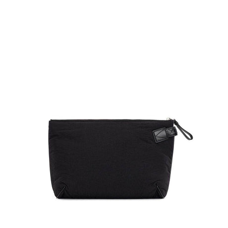 Bottega Veneta Black Nylon Clutch Bag - Hilstor