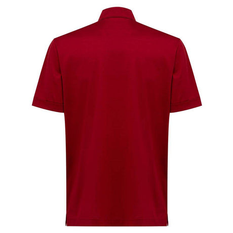 Canali Red Cotton Shirt - Hilstor
