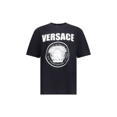 Versace T-Shirt with iconic Medusa head - Hilstor