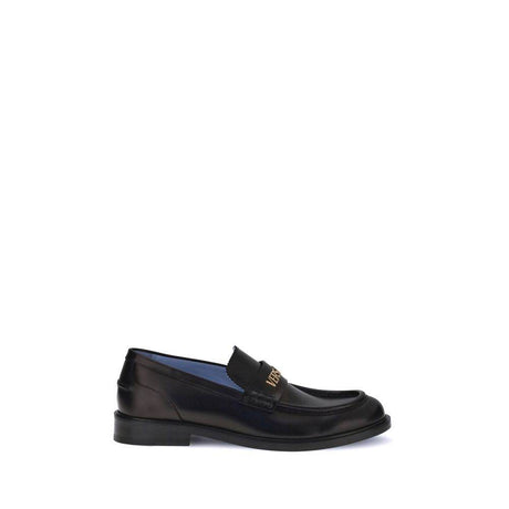 Versace Leather Loafers - Hilstor