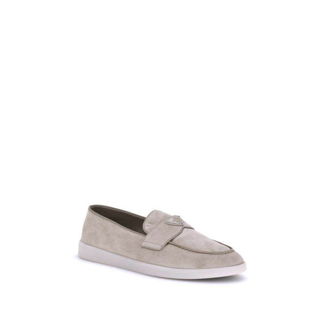Prada Suede Loafers - Hilstor