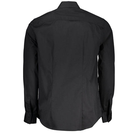 Guess Jeans Black Cotton Shirt - Hilstor