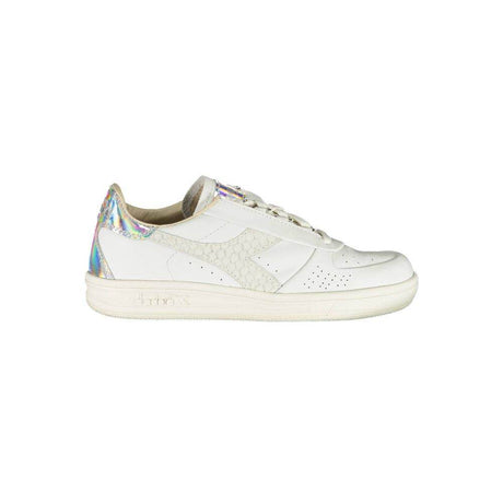Diadora White Fabric Sneaker - Hilstor