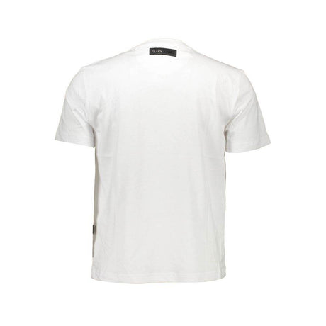 Plein Sport White Cotton T-Shirt - Hilstor