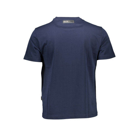 Plein Sport Blue Cotton T-Shirt - Hilstor