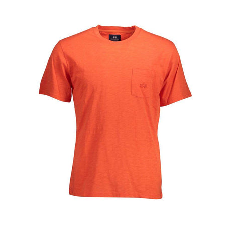 La Martina Red Cotton T-Shirt - Hilstor