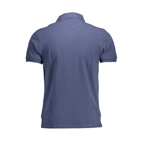 North Sails Blue Cotton Polo Shirt - Hilstor