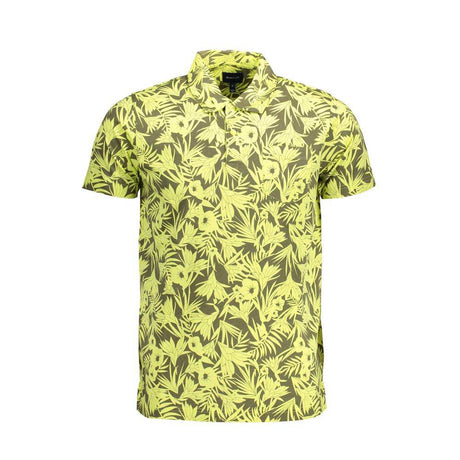 Gant Yellow Cotton Polo Shirt - Hilstor