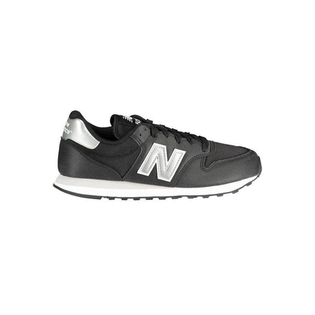 New Balance Black Polyester Sneaker - Hilstor