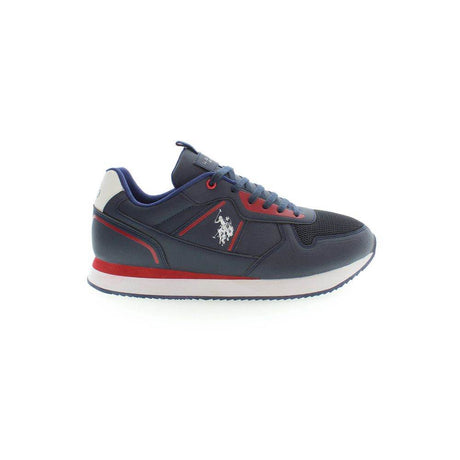 U.S. POLO ASSN. Blue Polyester Sneaker - Hilstor