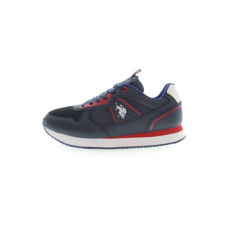 U.S. POLO ASSN. Blue Polyester Sneaker - Hilstor