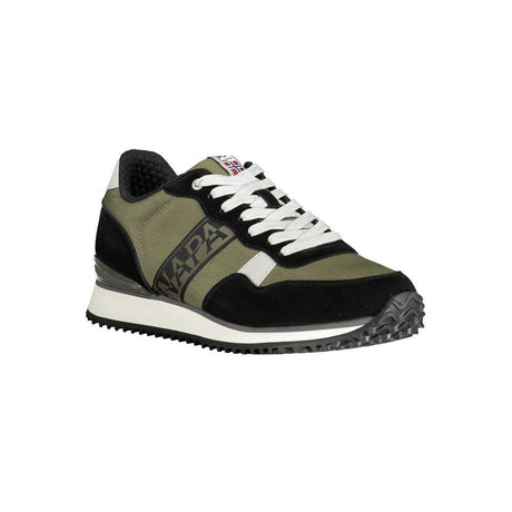 Napapijri Green Polyester Sneaker - Hilstor