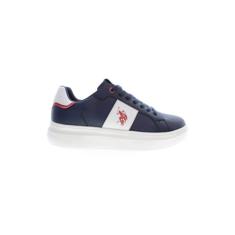 U.S. POLO ASSN. Blue Polyester Sneaker - Hilstor