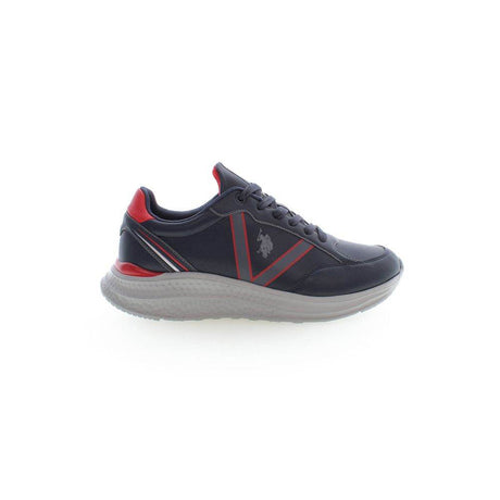 U.S. POLO ASSN. Blue Polyester Sneaker - Hilstor