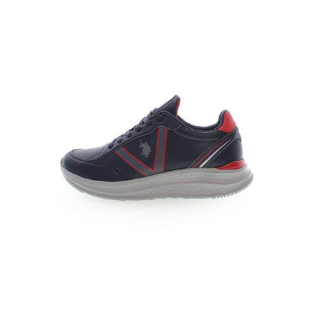U.S. POLO ASSN. Blue Polyester Sneaker - Hilstor