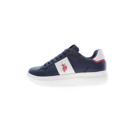 U.S. POLO ASSN. Blue Polyester Sneaker - Hilstor