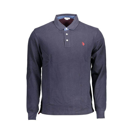 U.S. POLO ASSN. Blue Cotton Polo Shirt - Hilstor