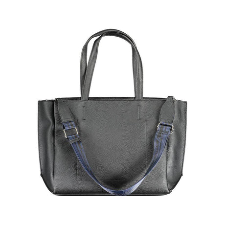 BYBLOS Black Polyethylene Handbag - Hilstor