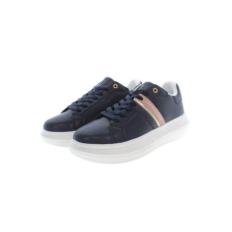 U.S. POLO ASSN. Blue Polyester Sneaker - Hilstor