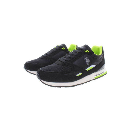 U.S. POLO ASSN. Black Polyester Sneaker - Hilstor