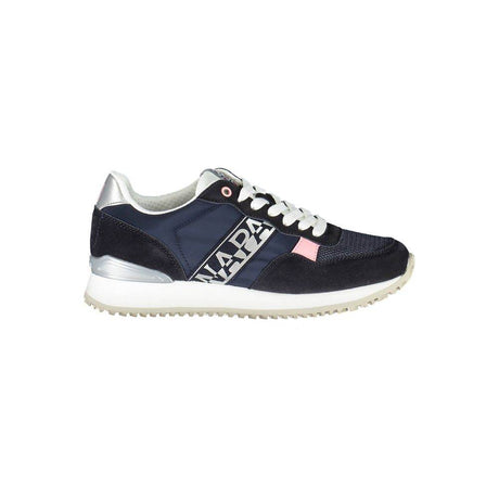 Napapijri Blue Polyester Sneaker - Hilstor