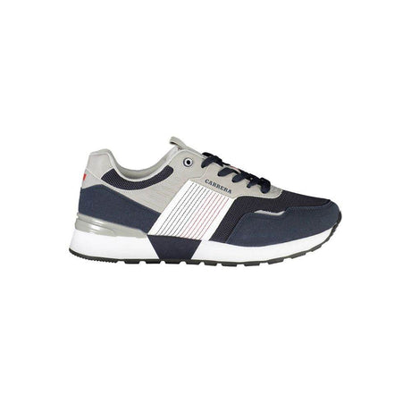 Carrera Blue Polyester Sneaker - Hilstor