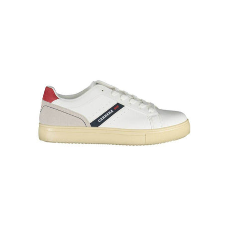 Carrera White Polyethylene Sneaker - Hilstor