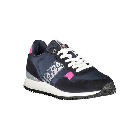 Napapijri Blue Polyester Sneaker - Hilstor