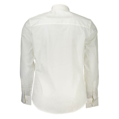 North Sails White Cotton Shirt - Hilstor