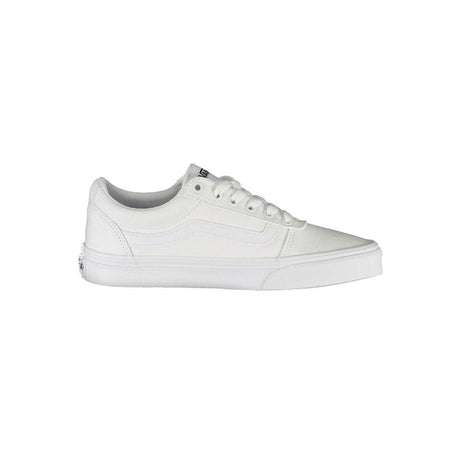 Vans White Polyester Sneaker - Hilstor