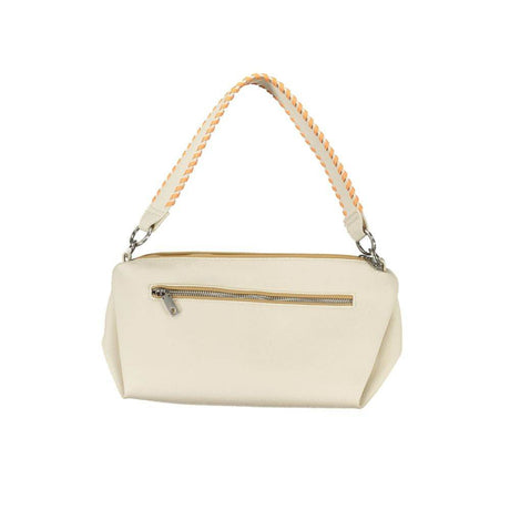 Desigual White Polyethylene Handbag - Hilstor