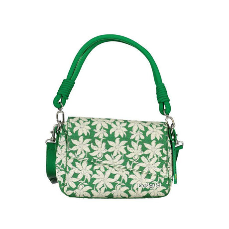 Desigual Green Polyethylene Handbag - Hilstor