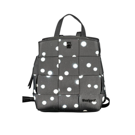 Desigual Black Polyethylene Backpack - Hilstor