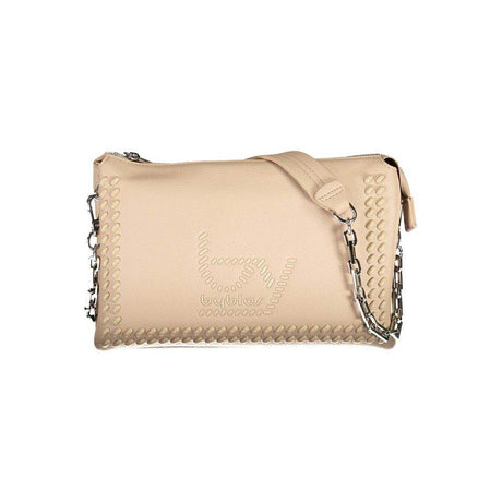 BYBLOS Beige Polyethylene Handbag - Hilstor