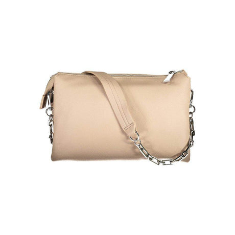 BYBLOS Beige Polyethylene Handbag - Hilstor