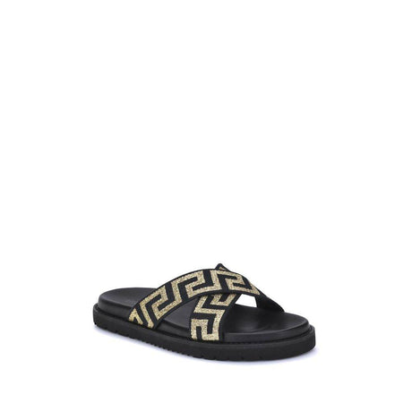 Versace Greca Sandals - Hilstor