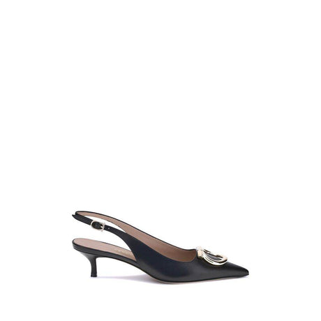 Ferragamo Gancini Slingback Pumps - Hilstor