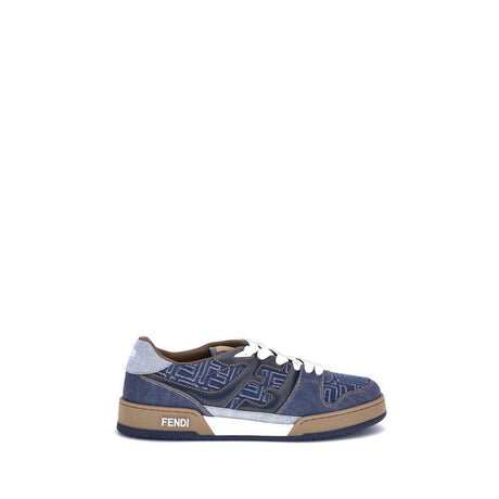 Fendi FF Denim Sneakers - Hilstor