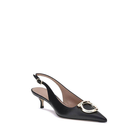 Ferragamo Gancini Slingback Pumps - Hilstor